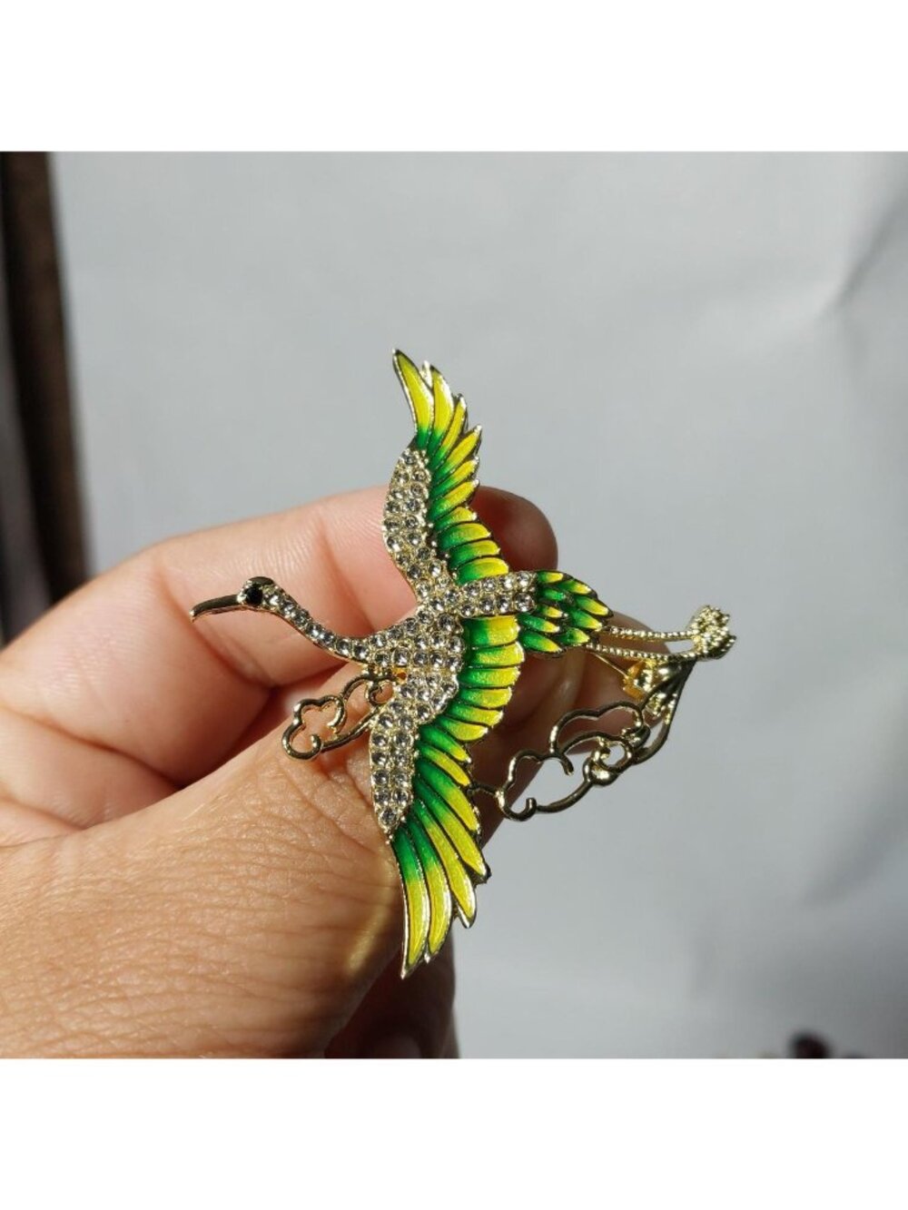 Multi Coloured Rhinestone Animal Brooches - Picture 6 of 7